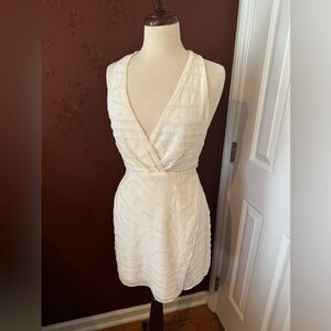 Oh Polly Rhinestone Halter Mini Dress